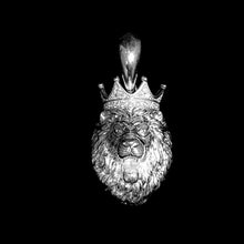 Regal Lion King Pendant - Silver 925 PV2