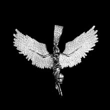 Feathered Angel Elegance Pendant - Silver 925 PV2
