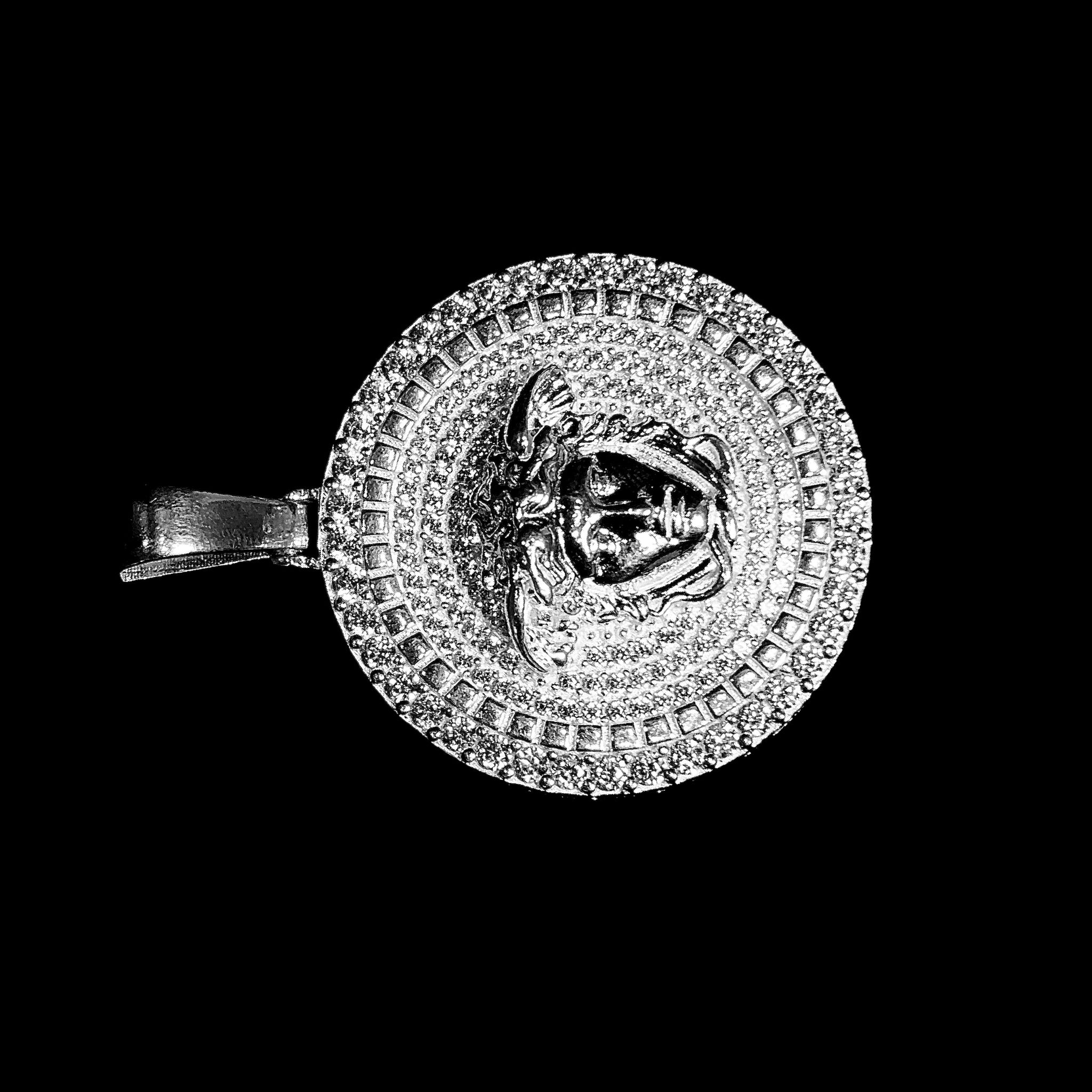 Medusa Head Pendant - Silver 925