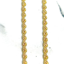 Sunset Shine Rope Chain – 14 Carat Gold - 65.5cm/3.2mm CHV2