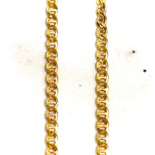 Golden Waves Figaro Chain - 14 carat gold - 55cm/2,4mm CHV2