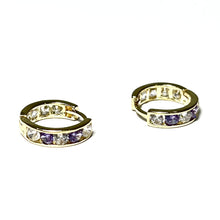 Ladies Earrings - 14 Carat Gold - 10mm - 376