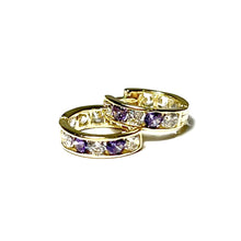 Ladies Earrings - 14 Carat Gold - 10mm - 376