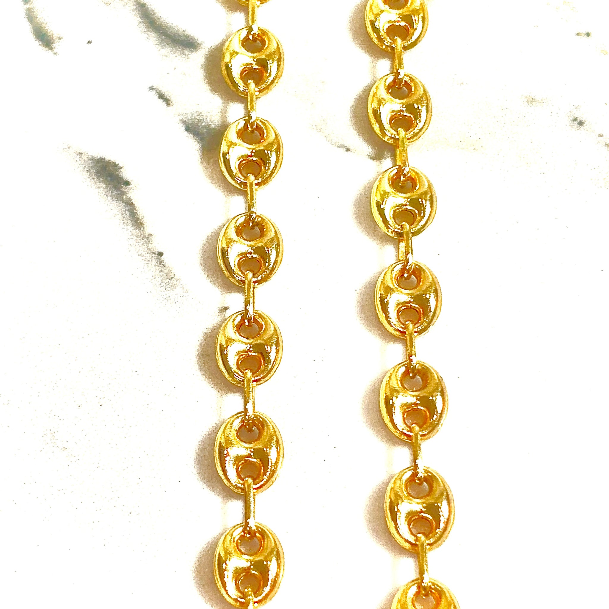 Coffee Bean Chain Model - 18 carat gold - 60,5cm/6,3mm CHV2