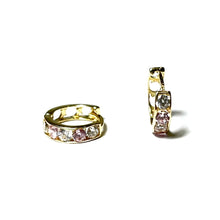 Ladies Earrings - 14 Carat Gold - 10mm - 374
