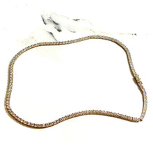 Tennis Chain - 14 carat gold - 43cm/3.2mm - CHV2