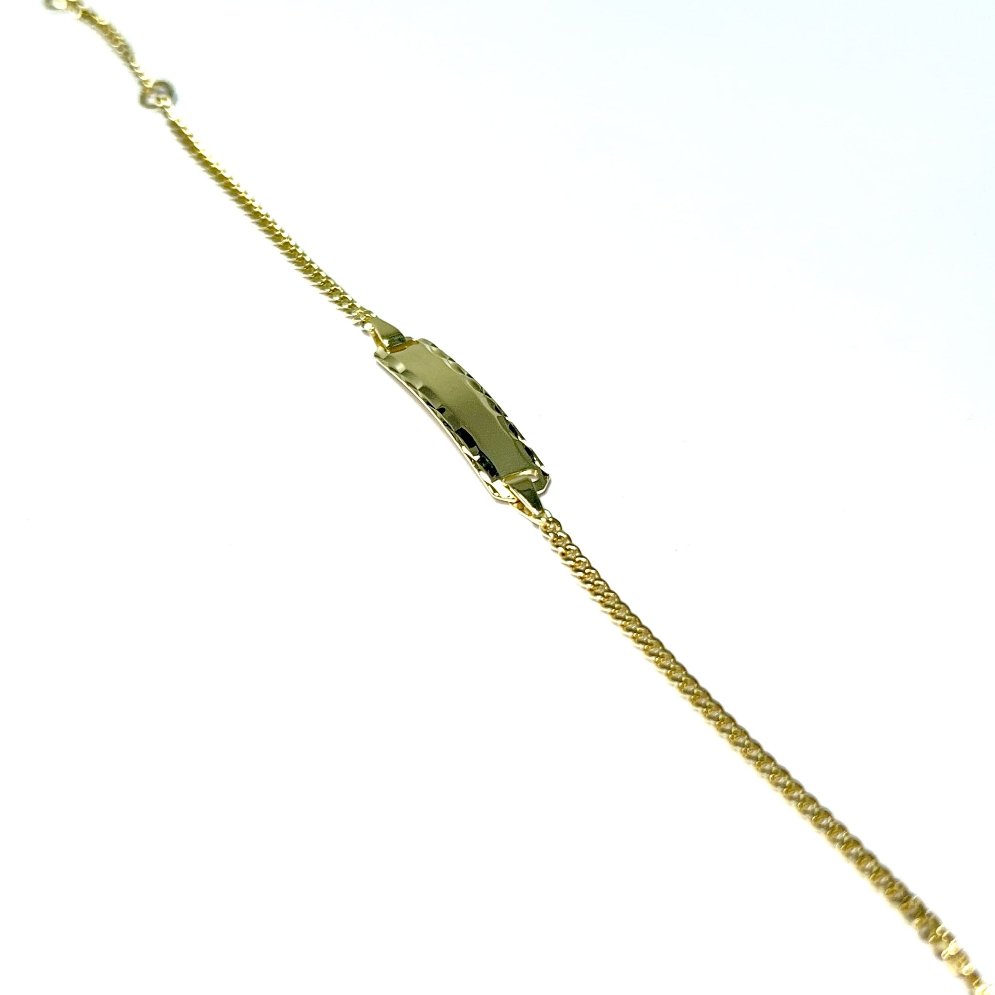 Baby Bracelet - 14 Carat Gold - 14 cm - 382