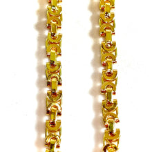 Flat Kings Chain - 14 carat gold - 66cm/4,4mm - CHV2