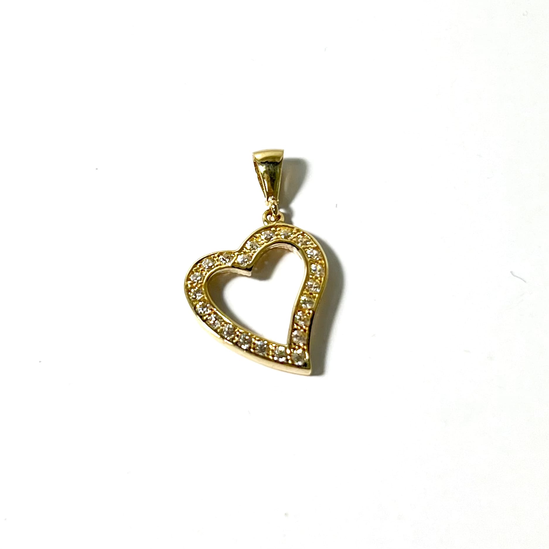 Heart Pendant - 14 Carat Gold - 394