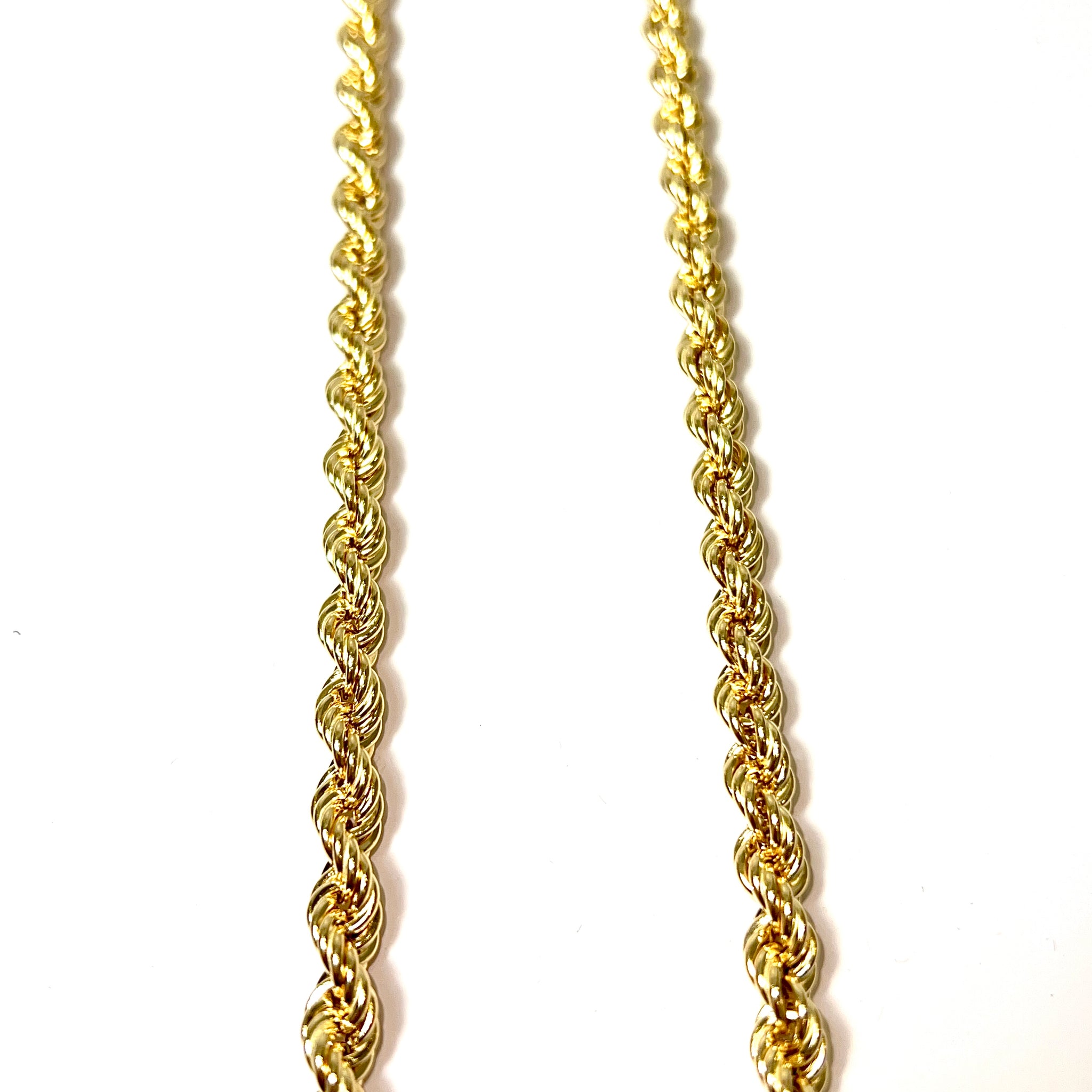 Rope Chain - 18 Carat Gold - 70cm / 6,5mm- 414