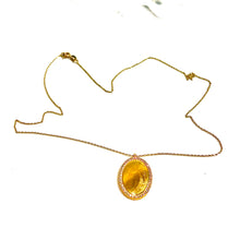 Golden Halo Chain - 14 carat gold - 43,5cm/0,7mm CHV2