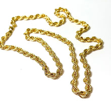 Rope Chain - 18 Carat Gold - 70cm / 6,5mm- 414