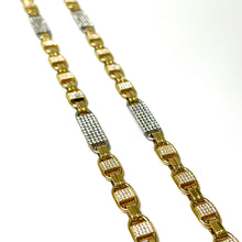 Bicolor Flat Magnum Chain - 18 Carat Gold - 69cm / 8mm- 418