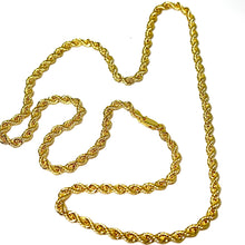 Rope Chain - 14 Carat Gold - 65cm / 4,5mm - 447 CHV2