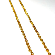 Solid Rope Chain - 14 Carat Gold - 63cm / 4mm - 449 CHV2