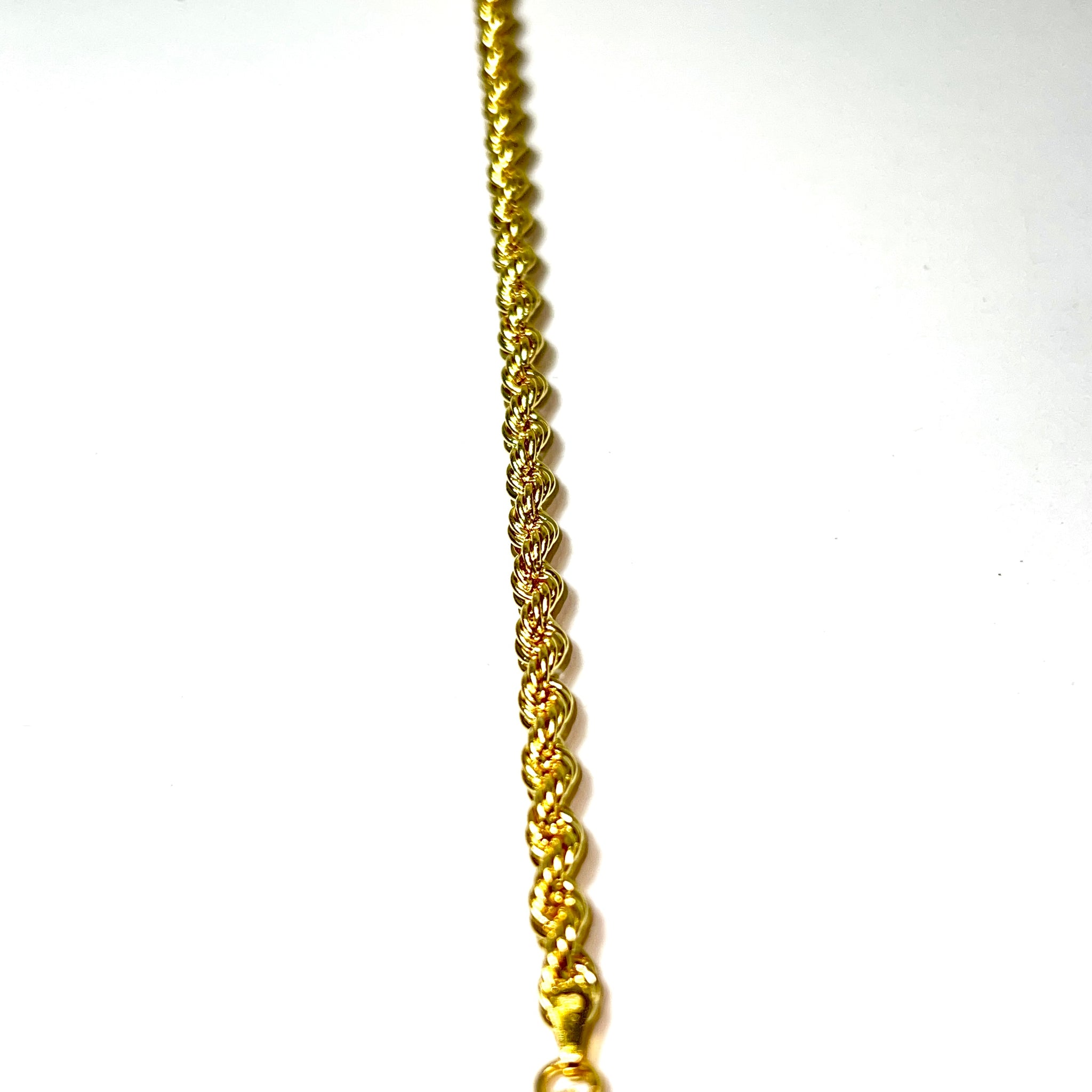 Rope Chain Bracelet - 14 Carat Gold - 19cm / 3,5mm- 426