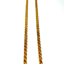 Diamant Cut Chain - 14 Carat Gold - 65cm / 4mm- 444
