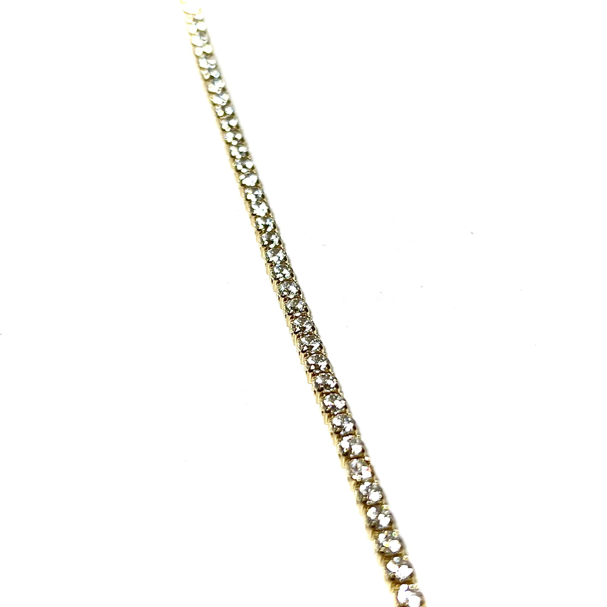 Tennis Bracelet - 14 Carat Gold - 21cm / 3mm- 432