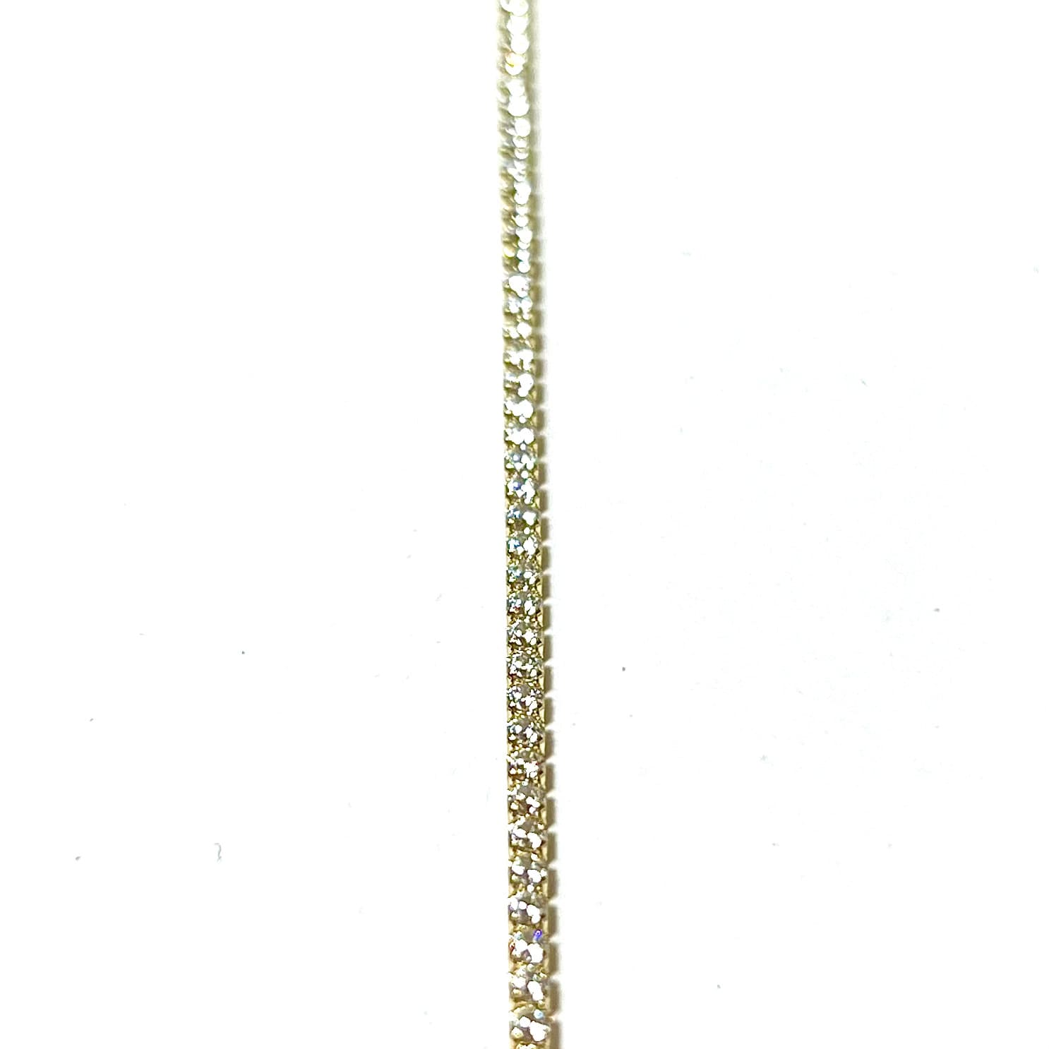 Tennis Bracelet - 14 Carat Gold - 18cm / 2mm- 434