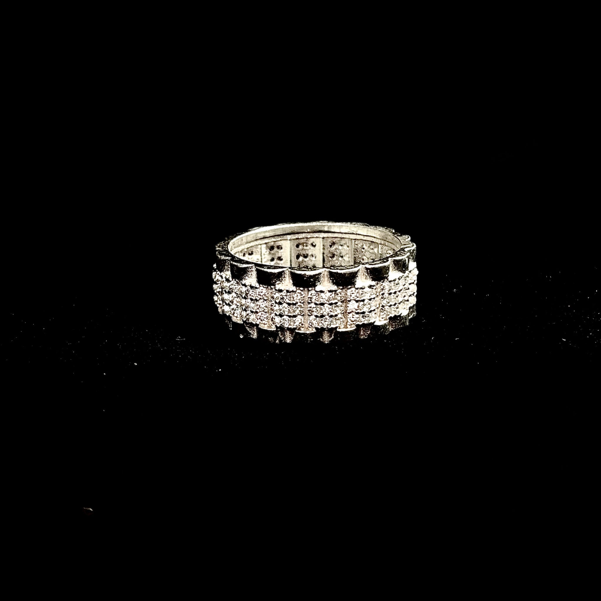 Crown Ice Ring - Silver 925