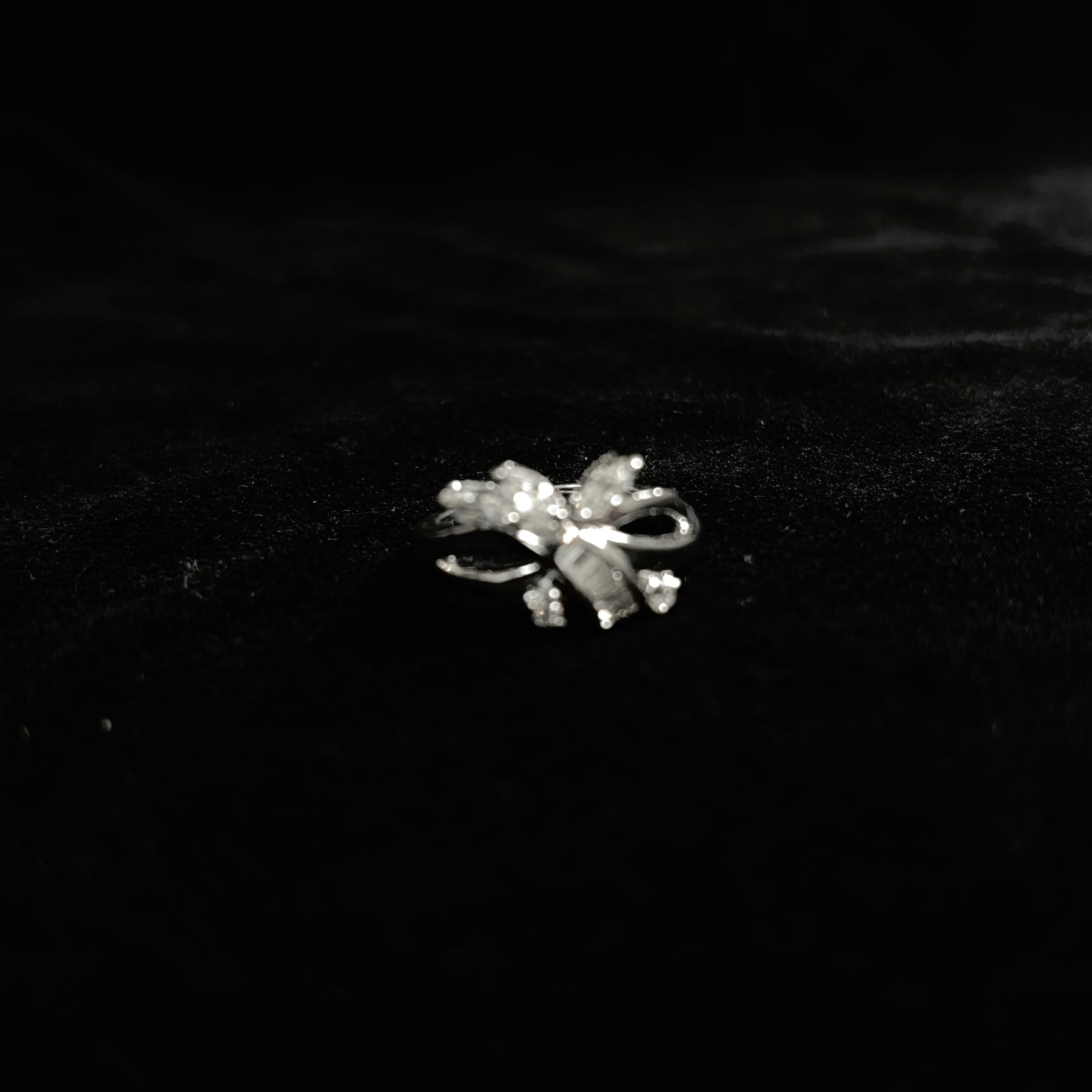 Flower Ladies Ring - Silver 925