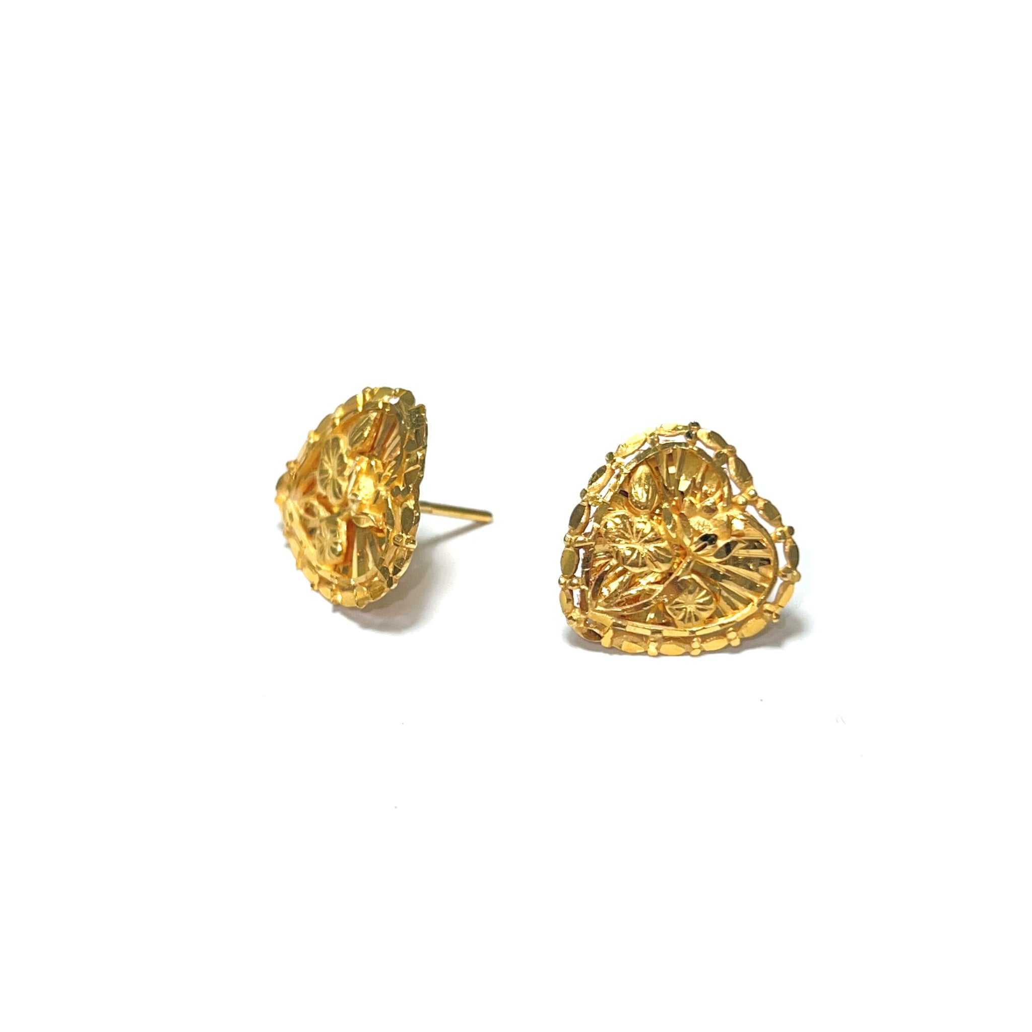 Earrings - 22 Carat Gold - 461