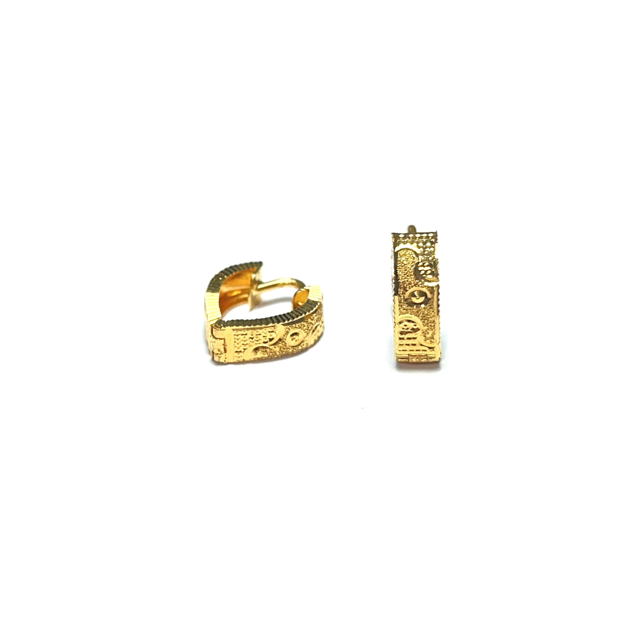 Earrings - 22 Carat Gold - 465