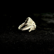 Native American Ring - Silver 925 Gold Plated