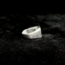 Square Stone Ring - Silver 925