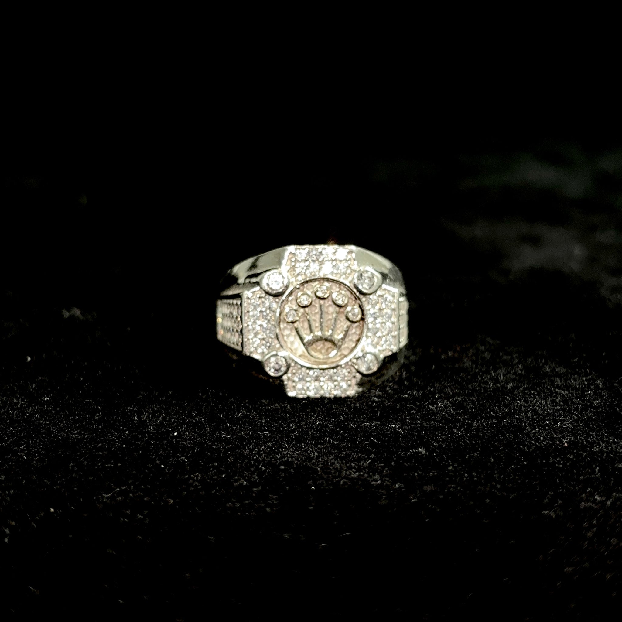 Crown Ring - Silver 925 Gold Plated