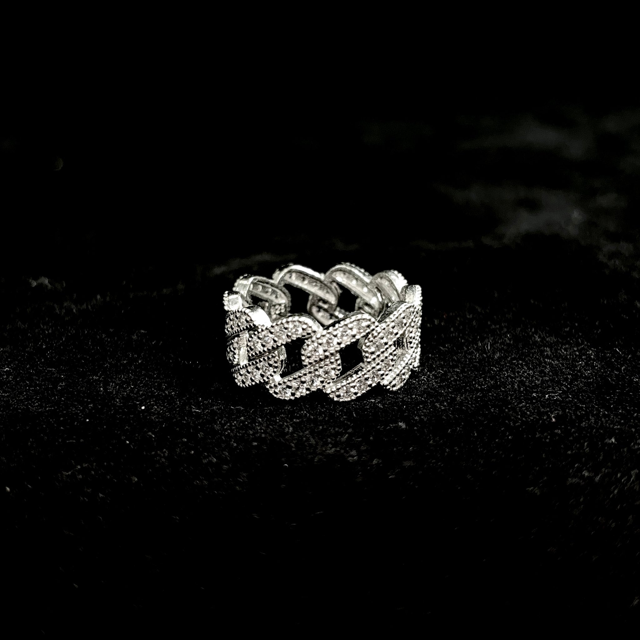 Cuban Link Ring - Silver 925