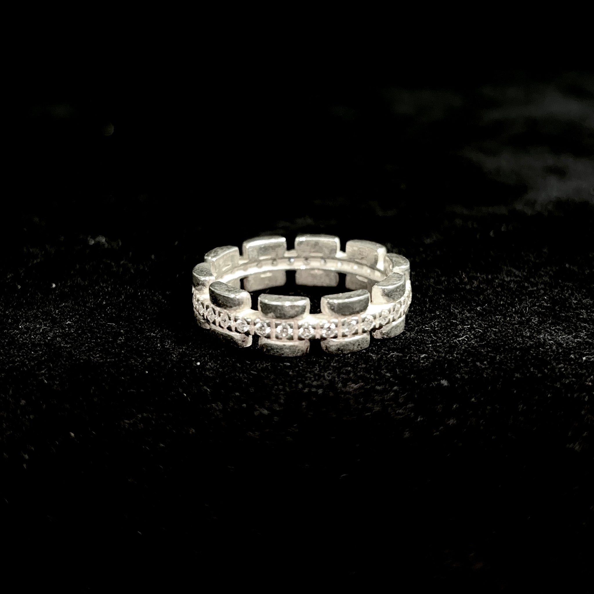 Coin Edge Ring - Silver 925 Gold Plated
