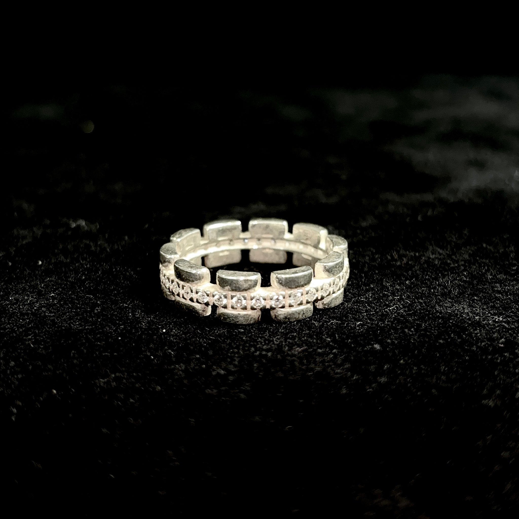 Coin Edge Ring - Silver 925 Gold Plated