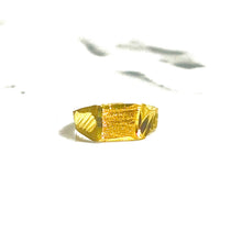 Square Child Ring - 14 carat gold