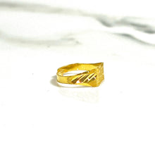 Square Child Ring - 14 carat gold