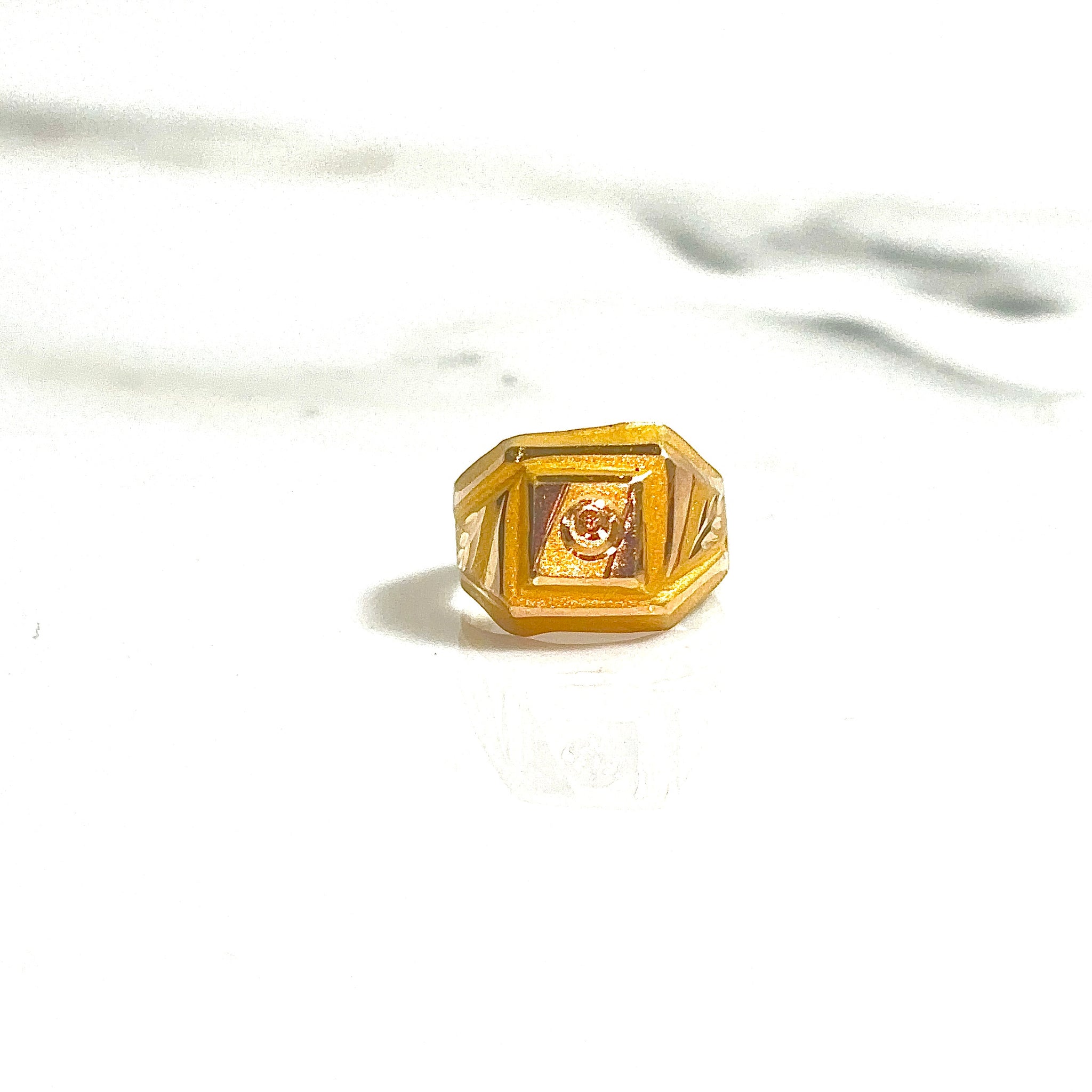 Light Flash Child Ring - 14 carat gold