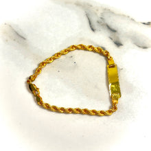 Rope Bracelet - 14 carat gold - 16cm/3,1mm