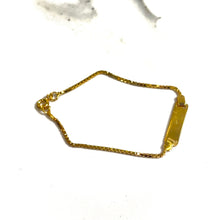 Sunshine Bracelet - 14 carat gold - 14,5cm/1.3mm