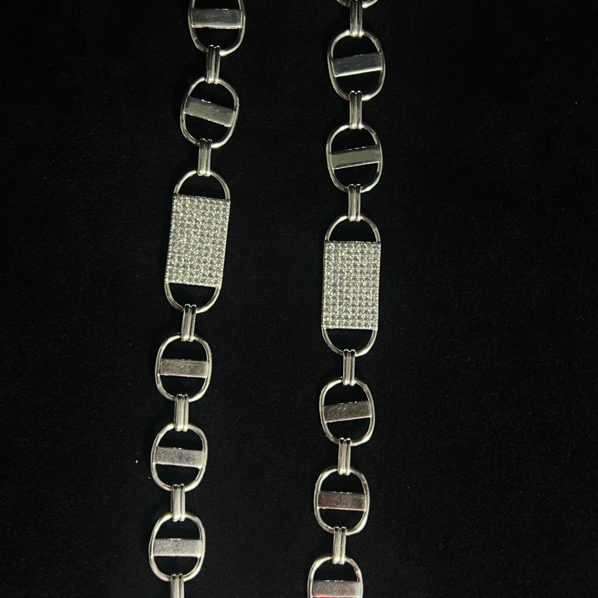 Flat Magnum Chain - Silver 925 - 69cm / 17mm - 263