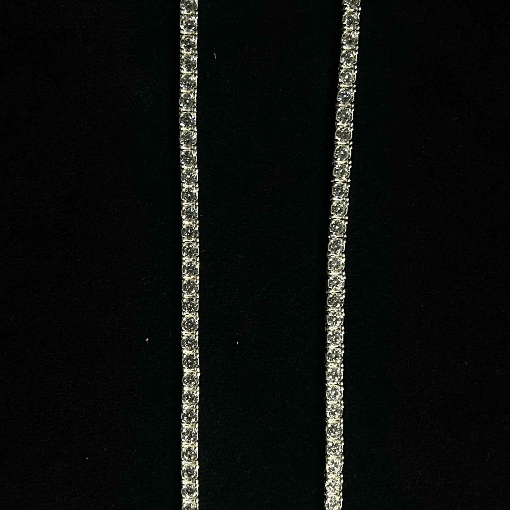 Tennis Chain - Silver 925 - 55cm / 4.5mm - 261