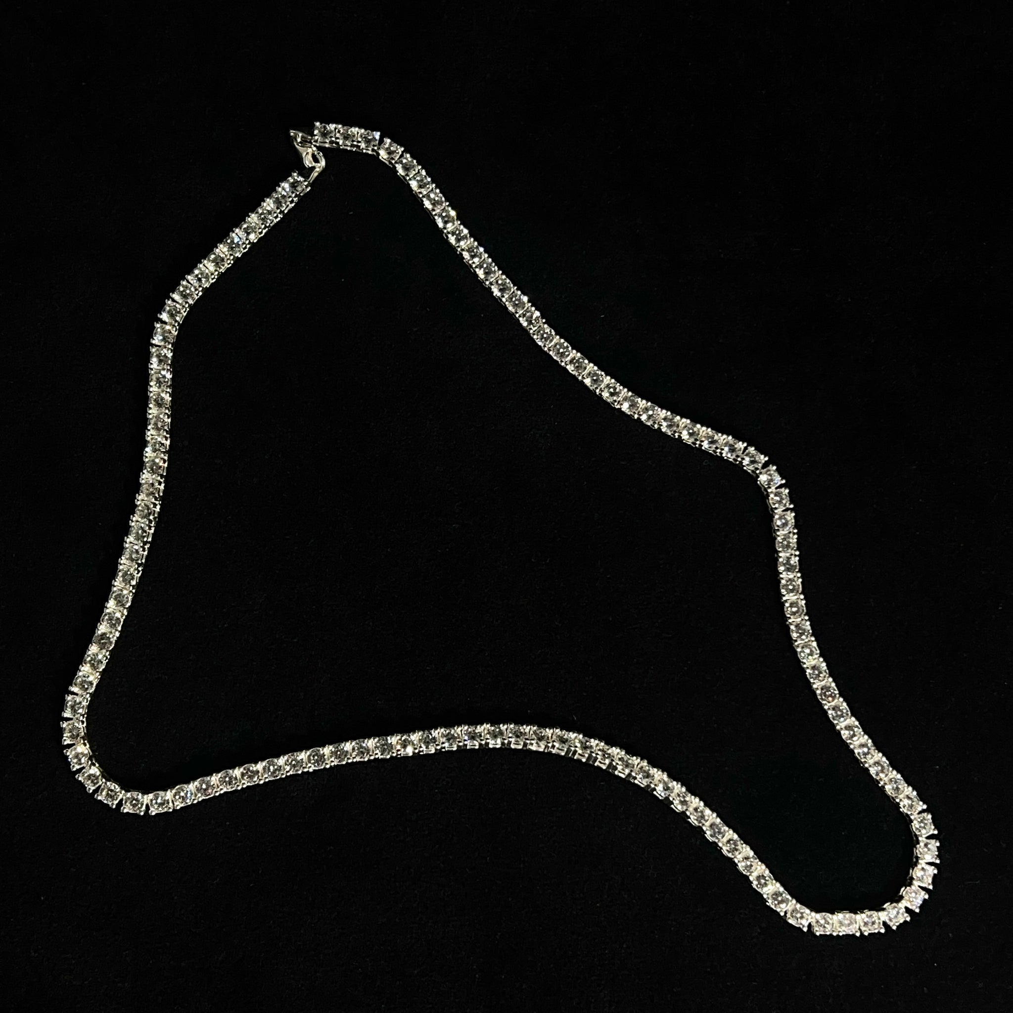 Tennis Chain - Silver 925 - 55cm / 4.5mm - 261