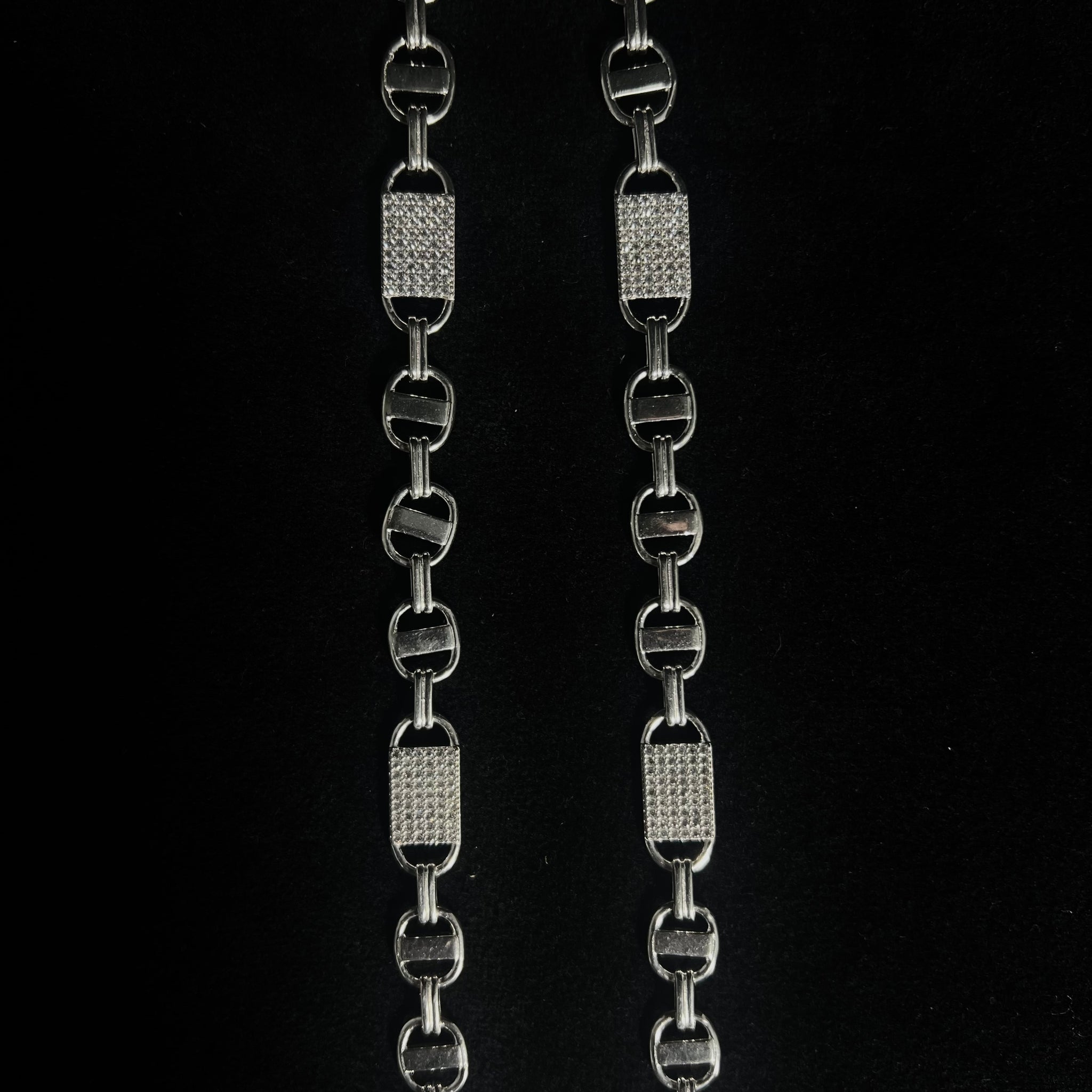 Flat Magnum Chain - Silver 925 - 65cm / 10mm - 268