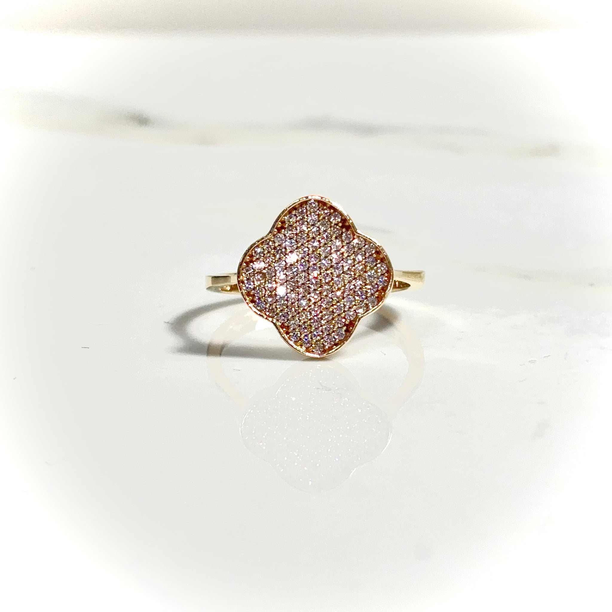 Golden Grace Ring - 14 carat gold