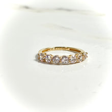 Honeycomb Gleam Ring - 14 carat gold