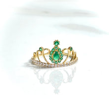Golden Crown Ring - 18 carat gold