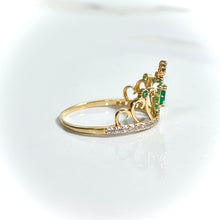Golden Crown Ring - 18 carat gold