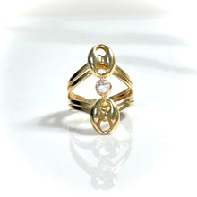 Coffee Bean Ring - 18 carat gold