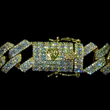 Sehgal Opulent Watch - Silver 925 + Gold plating - Cuban Link