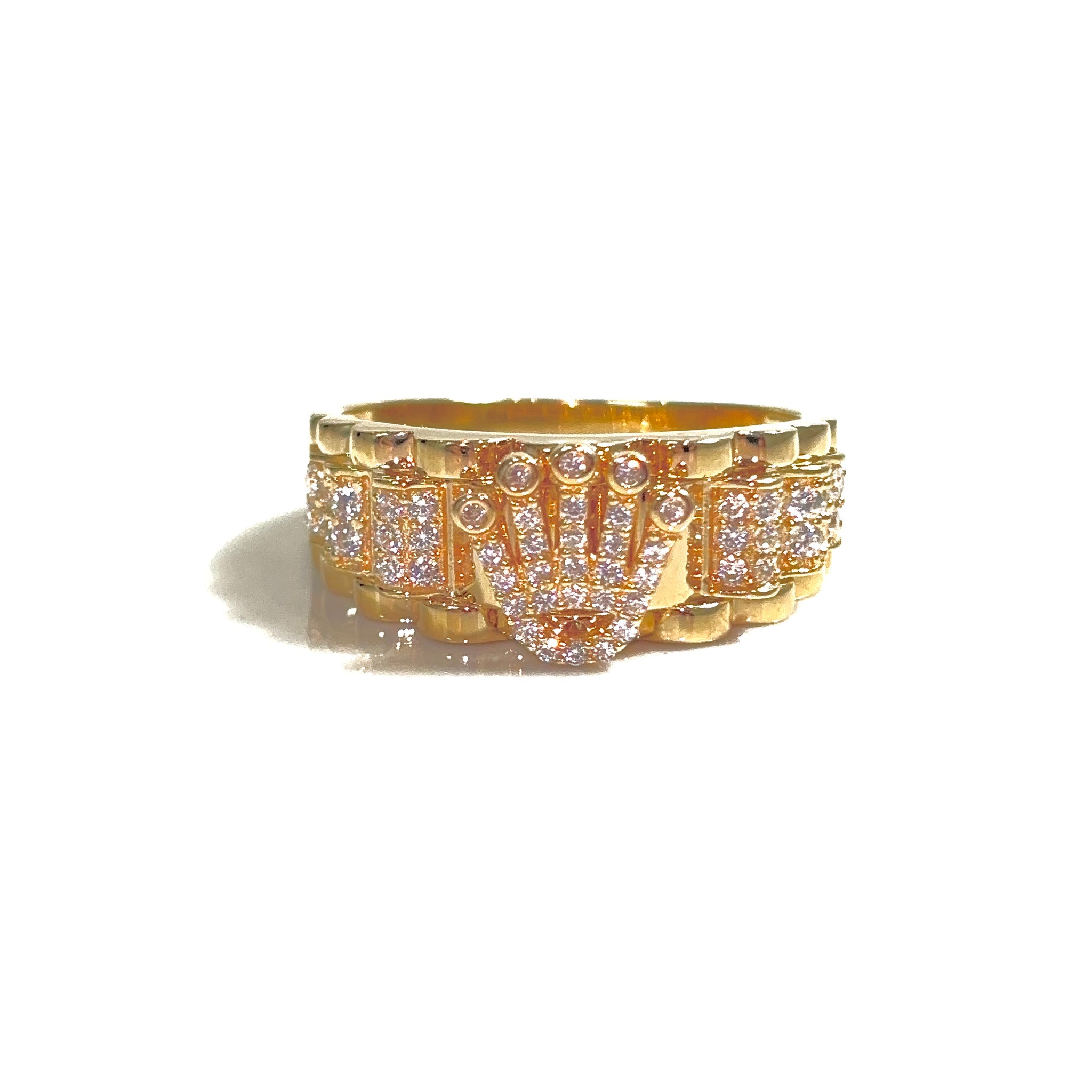Crown Ring - 14 carat gold