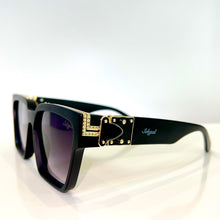 Majesty Glasses - gold plated -  Matte Black